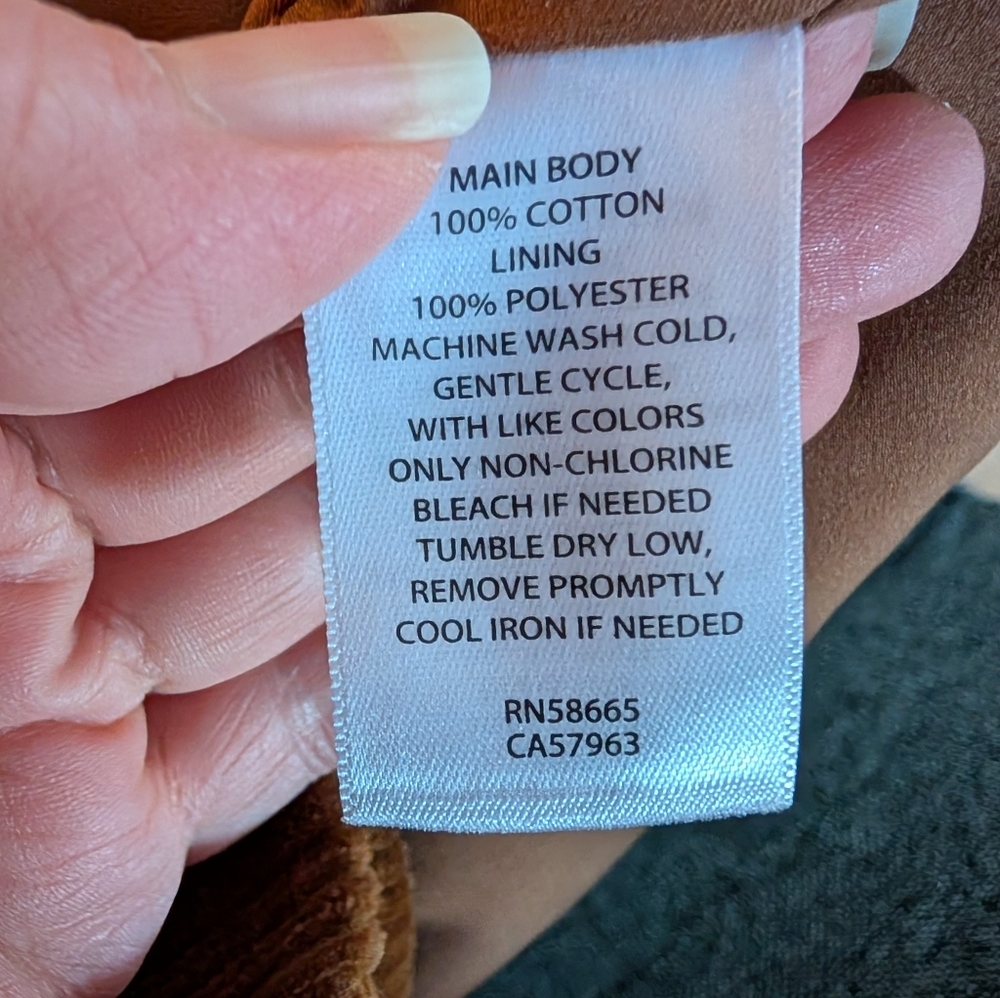 Treasure & Bond Tan Corduroy Blazer - Picture 6 of 6